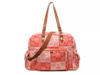 Gloryc Weekender Bag Red/Off White Bandana Print view
