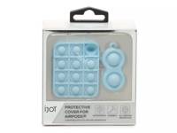 Pop It Airpods Case Light Blue view