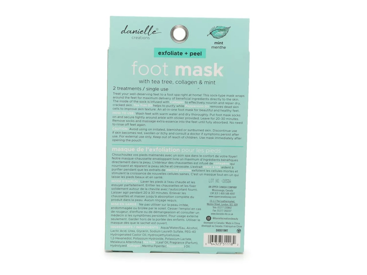 Peel-Off Foot Mask
