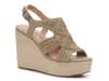 Radiee Espadrille Wedge Sandal Light Brown view