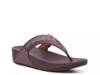 Lulu Ombre Glitter Wedge Sandal Purple view