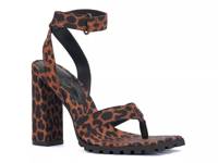 Kielne Sandal Tan Leopard Print view