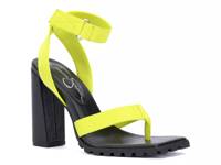 Kielne Sandal Neon Green view