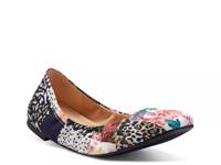 Sandaze Ballet Flat Multicolor Prints view