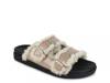 Flossy Slide Sandal Taupe view