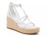 Pana Espadrille Wedge Sandal White view