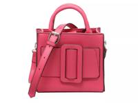 Buckle Mini Satchel Light Pink view