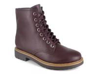 Shelby Combat Boot Burgundy view