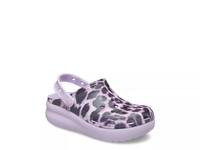 Cutie Crush Clog - Kids' Purple Leopard Print view