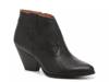 Reina Western Bootie Black view