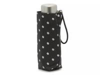 Manual Open Mini Umbrella Black Polka Dor view