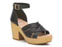 Blissful Platform Sandal Black view