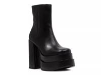 Cobra Platform Bootie Black Leather view