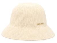 Knit Bucket Hat Off White view