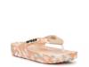 Classic Platform Flip Flop - Women's Beige/Orange/White view