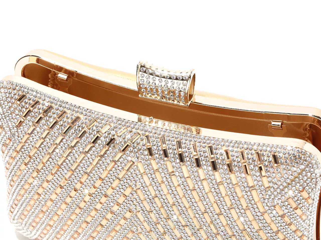 Curves Crystal Clutch