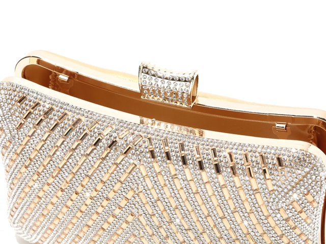 Curves Crystal Clutch