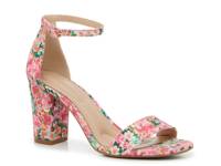 Hailee Sandal Pink/Green/White Floral Print view