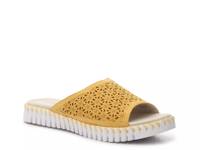 Tulip Sandal Yellow view