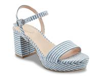 Pennie Platform Sandal Blue view