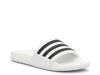 Adilette Boost Slide Sandal - Men's White/Black view