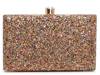 Glitter Clutch Gold Metallic view