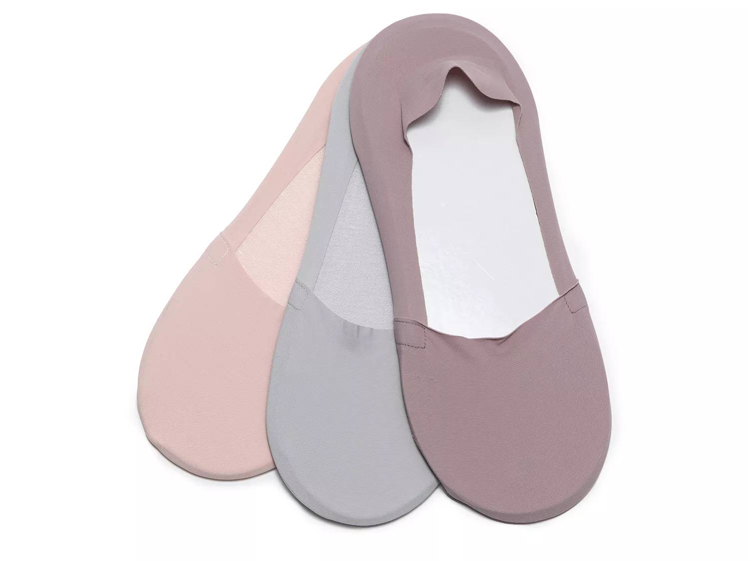 Luxe Sneaker Women's No Show Liners - 3 Pack