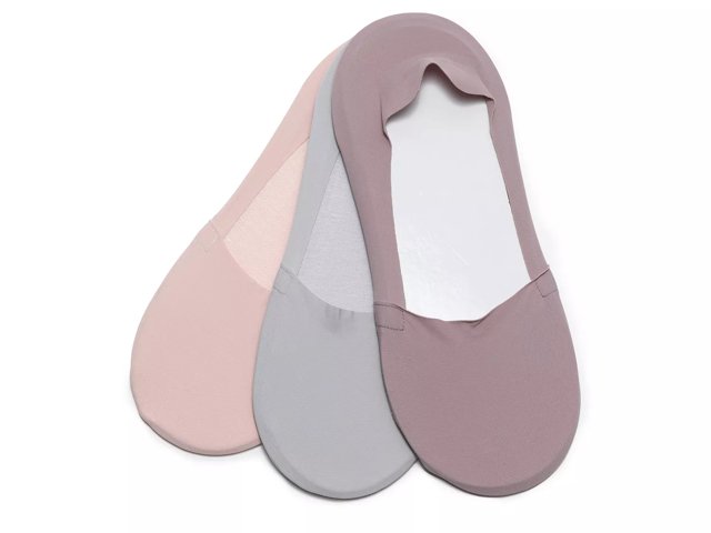 Luxe Sneaker Women's No Show Liners - 3 Pack