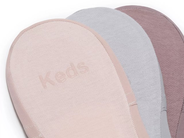 Luxe Sneaker Women's No Show Liners - 3 Pack