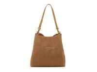 Leather Hobo Bag Tan view