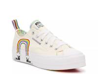 Chuck Taylor All Star Platform Pride Oxford Sneaker White view