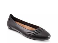 Safi Ballet Flat Black view