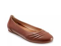 Safi Ballet Flat Dark Brown view