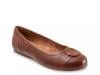 Savannah Ballet Flat Dark Brown view