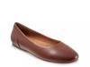 Shiraz Ballet Flat Cognac Brown view