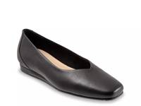 Vellore Ballet Flat Black Tumble view
