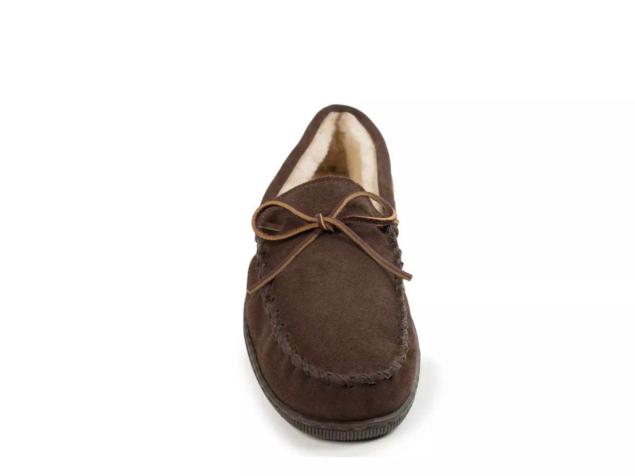 Pile Lined X Moccasin Slipper - Women's