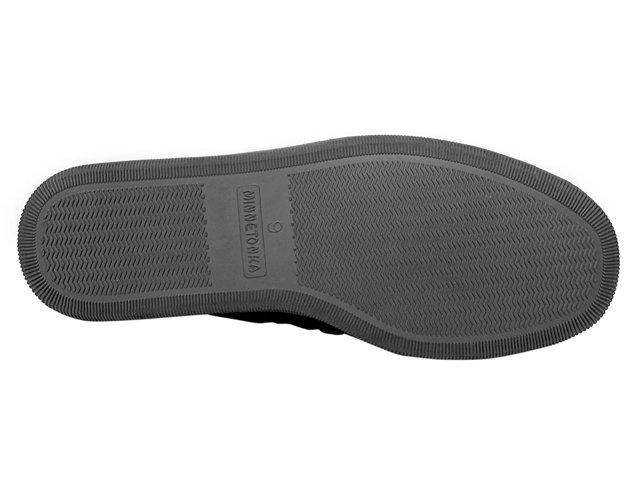 Pile Lined Hardsole Moccasin Slipper - Men's