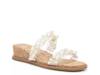 Bells Wedge Sandal Clear view