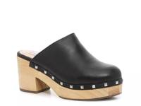 Brooklyn Clog Black Leather view