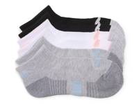 Athletic Women's No Show Socks - 6 Pack Grey/White/Black view