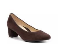 Kendall Pump Brown Faux Suede view