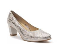 Ophelia Pump Grey Leather view
