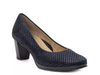 Ophelia Pump Navy Leather view