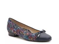 Belinda Ballet Flat Black/Multicolor Floral Print view