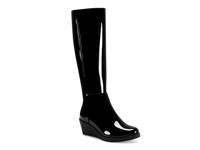 Brenna Wedge Boot Black view