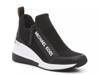 Willis Wedge Sneaker Black view
