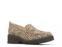 Lucy Loafer Brown & Black Leopard Print view