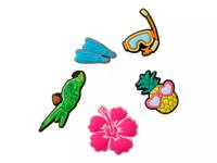 Tropical Resort Jibbitz Set  - 5 Pack Multicolor view