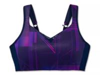 Drive Convertible Run Women's Sports Bra Navy/Dark Purple view